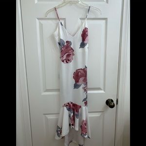 Shein Body Hugging Rose Dress